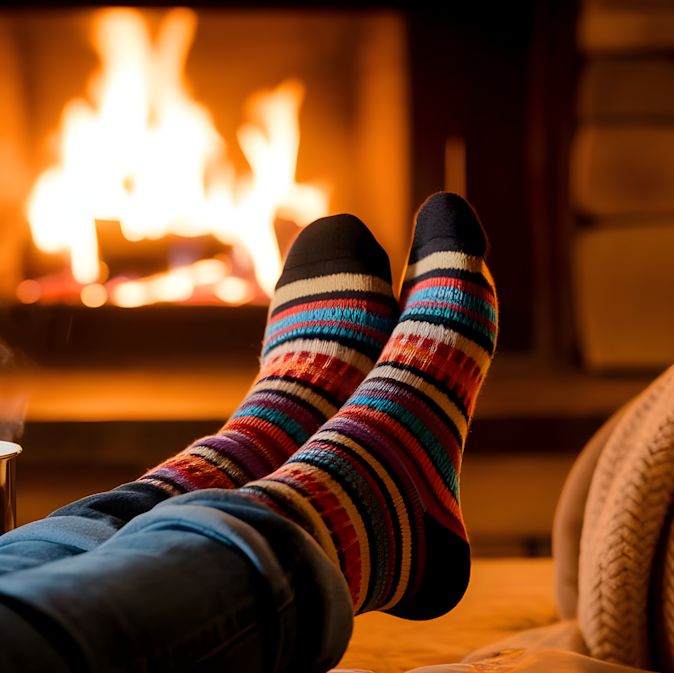 Vibrant Multi-Color Socks