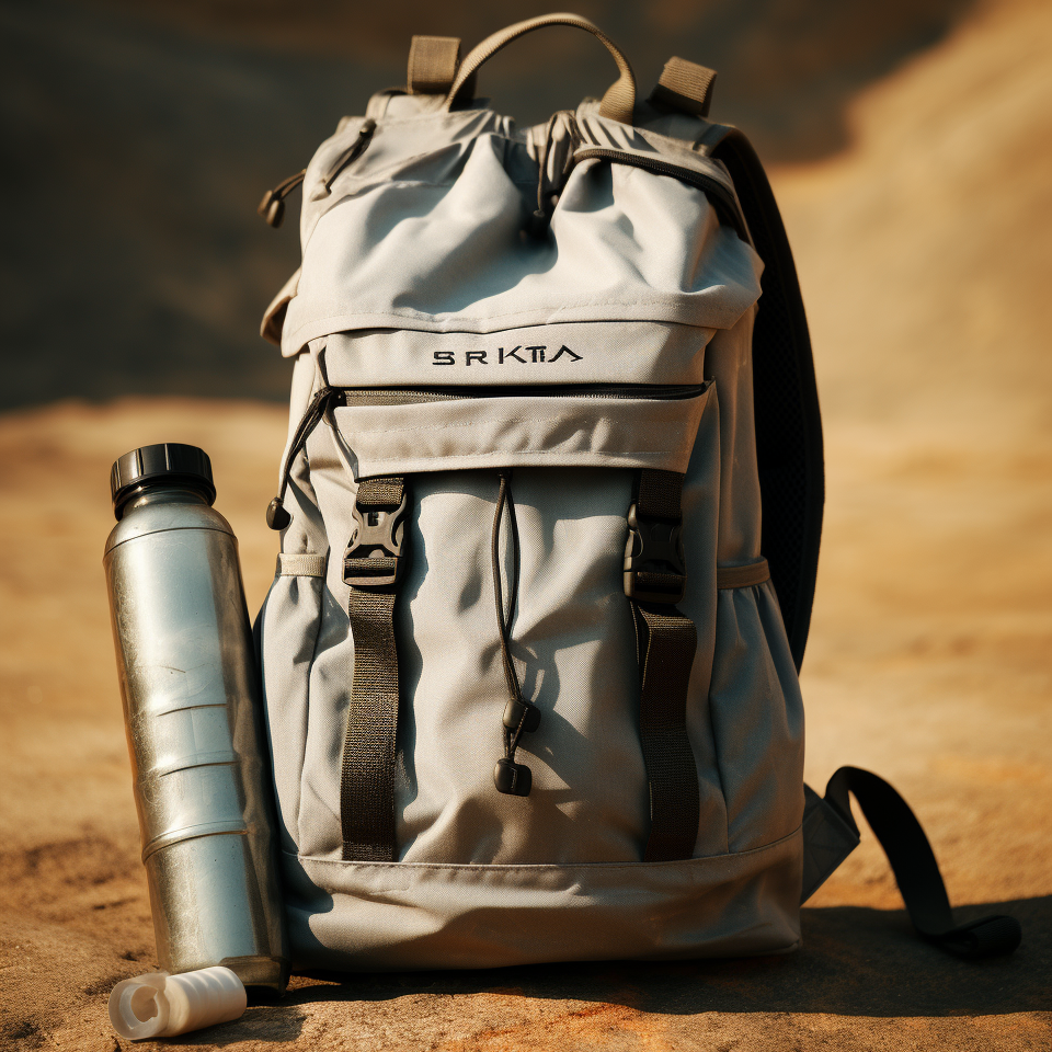 Versatile Grey Back Pack