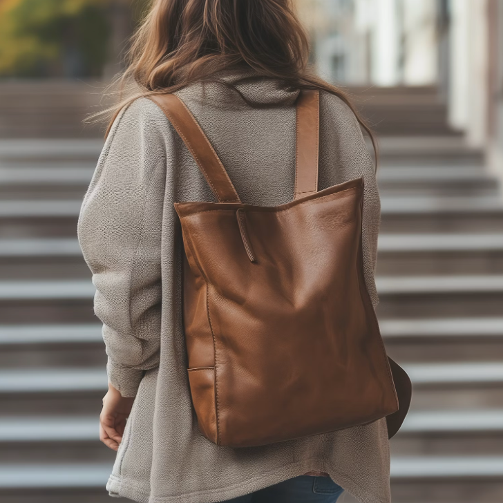Genuine Leather Back Pack