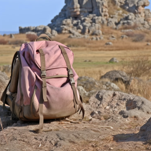 Baby-Pink Back Pack